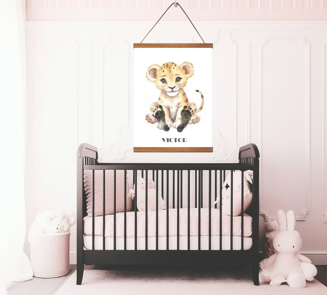 Lion Baby Footprint Kit