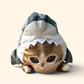 Grey Shark Cat Chalk bag