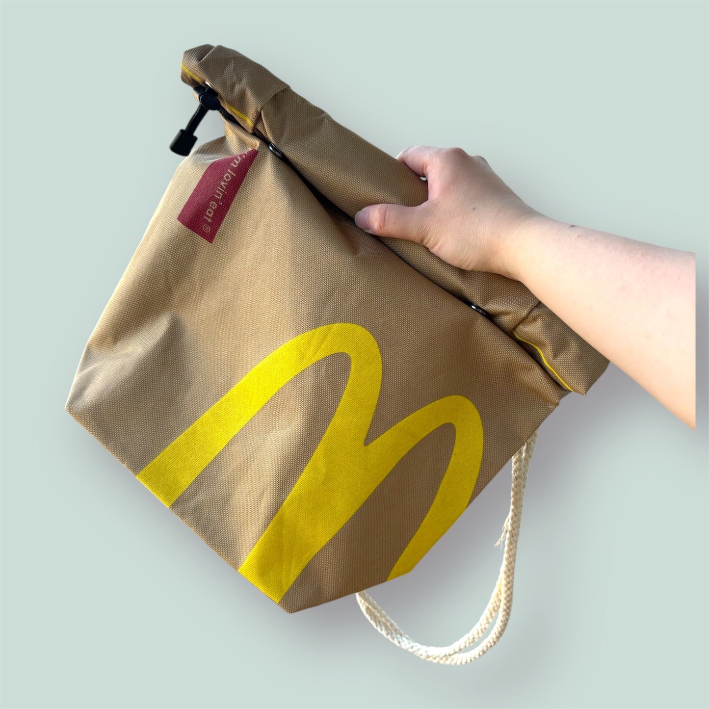 Mc Rock climbing chalk bag | Fast Food Chalk Bucket
