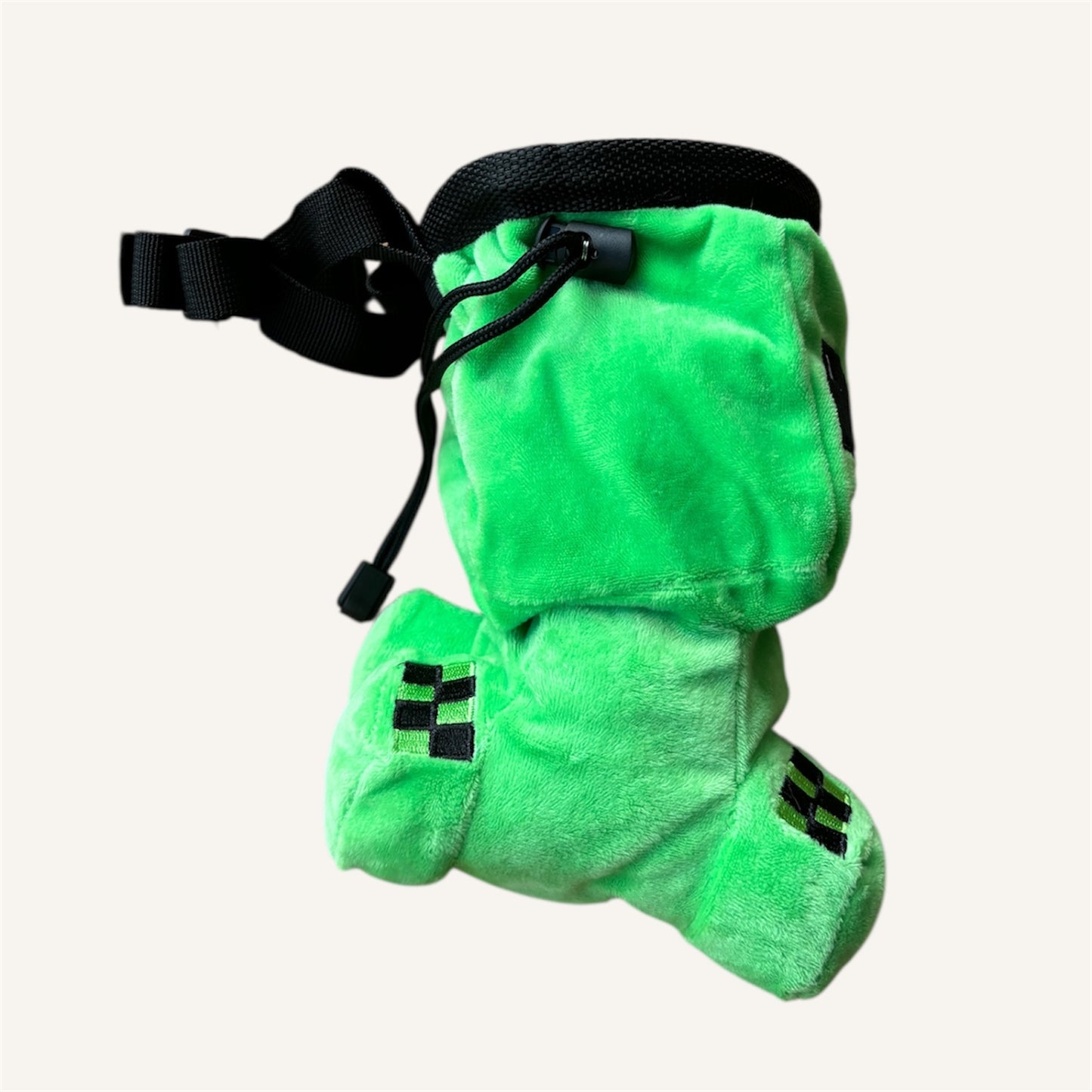 Minecraft Creeper Chalk Bag green