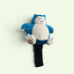Snorlax plush headcover with padded knit sock neck