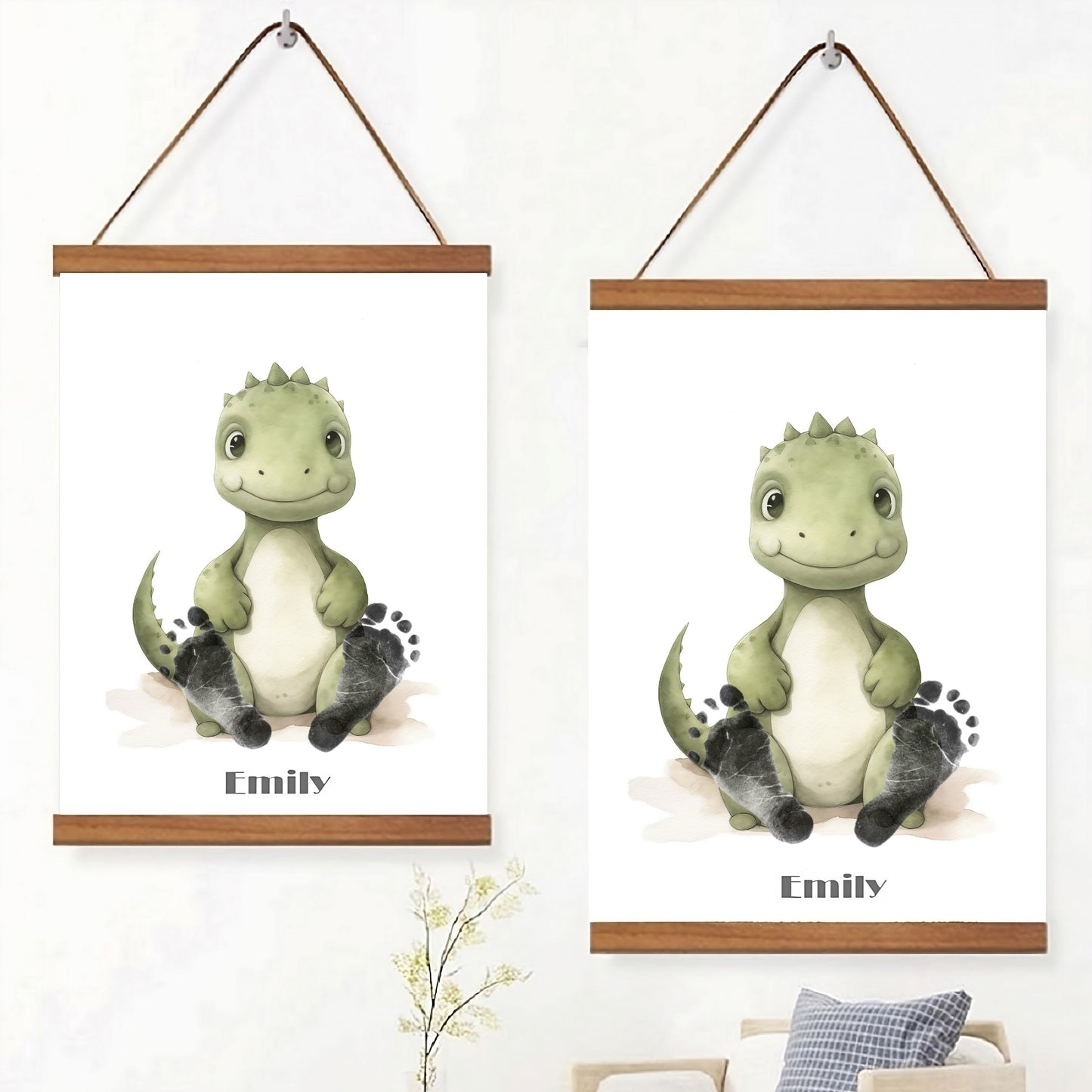 Baby Footprint Kit - Dinosaur