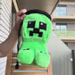 Minecraft Creeper Chalk Bag green