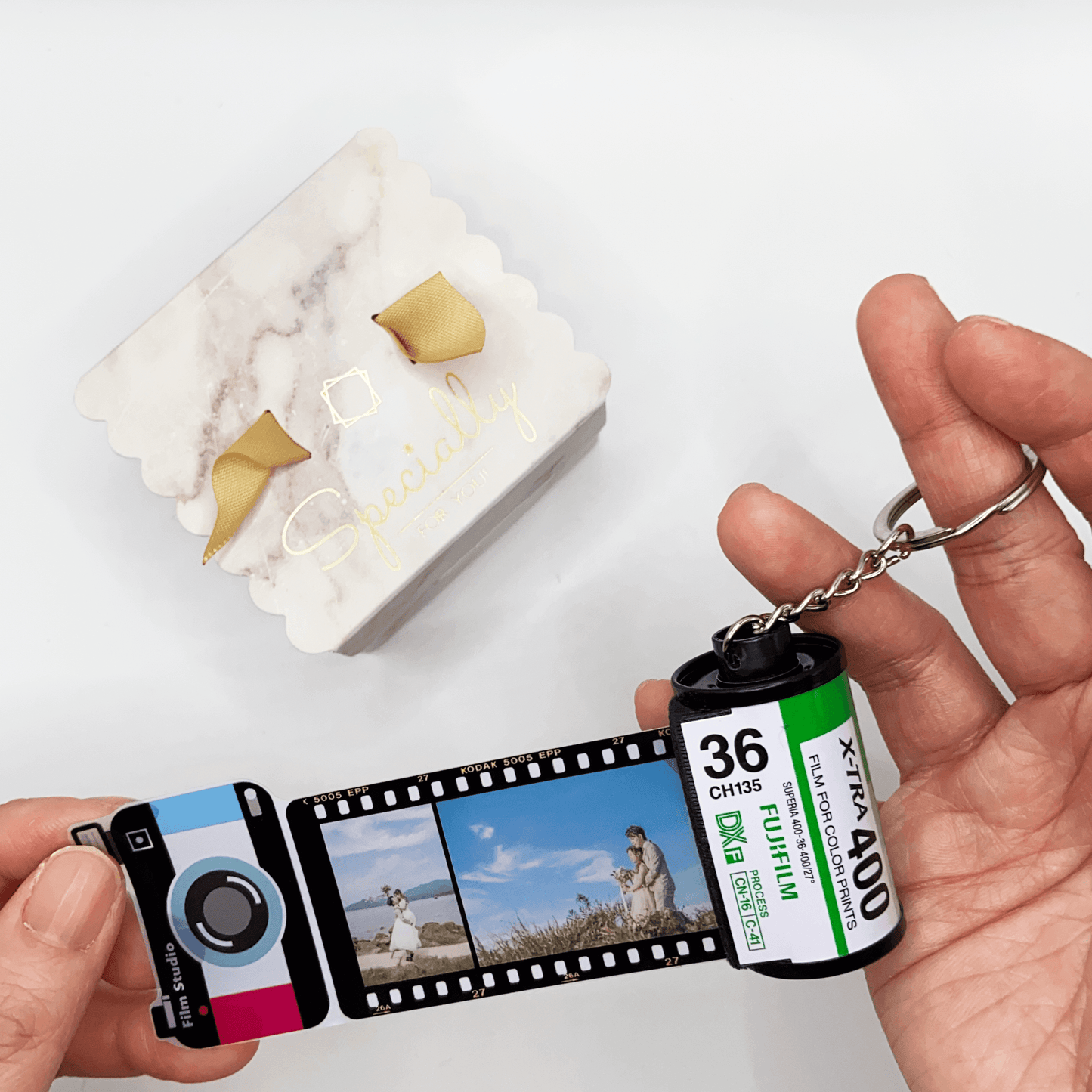 film roll keychain