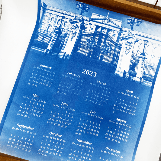 Cyanotype Calendar