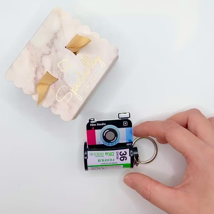 film roll keychain