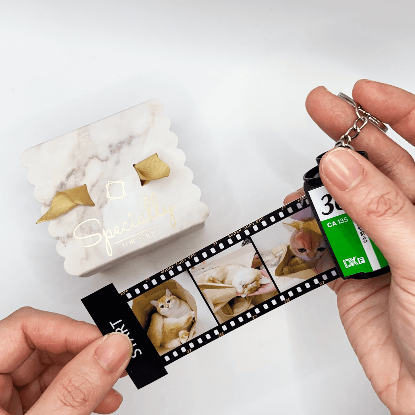 film roll keychain