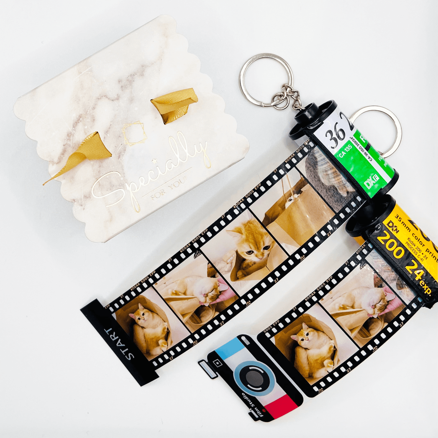 film roll keychain